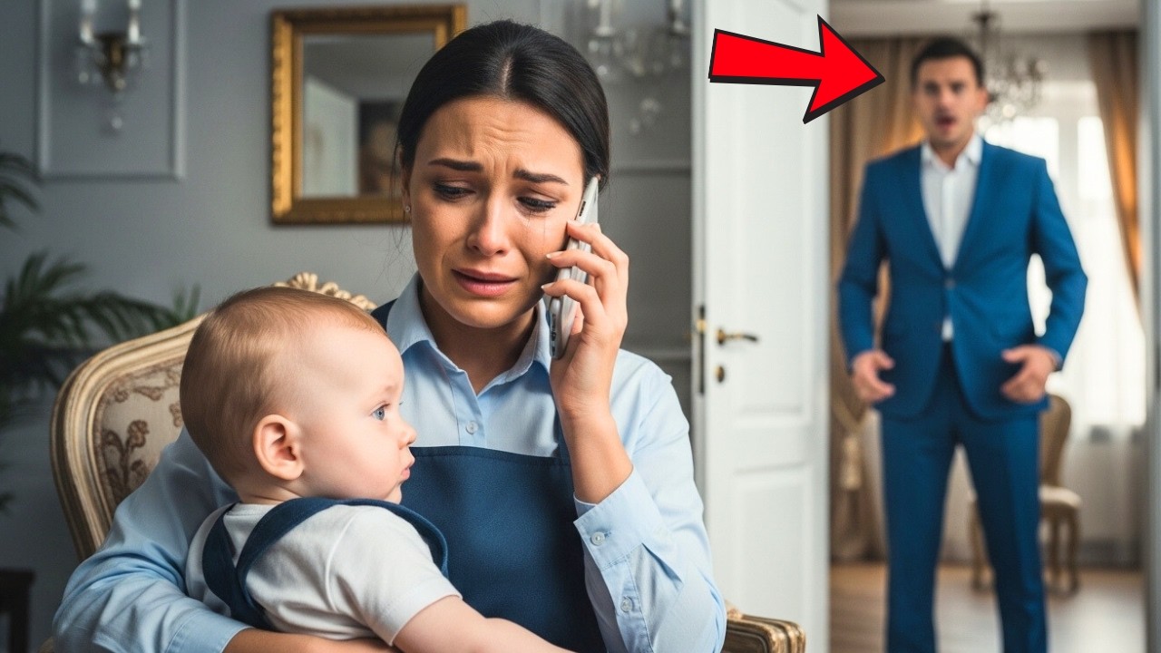Il Milionario vede la Domestica piangere 'Non ho latte per il mio bambino' — e quello che fa dopo..