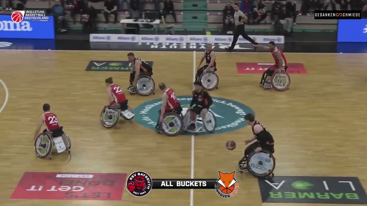 🏀 ALL BUCKETS | RSV Bayreuth 🆚️ Hannover United | RBBL 2025/2026 | #highlights #wheelchairbasketball