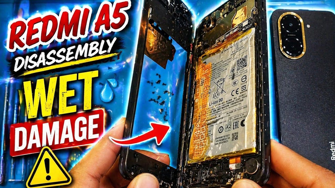 How to Fix Water Damaged Redmi A5 | Full Disassembly Process #disassembly #redmi #repair