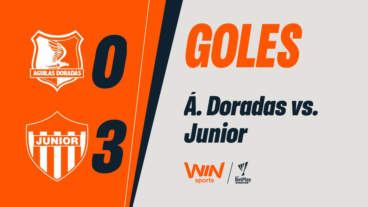 &Aacute;guilas Doradas vs. Junior (goles) | Liga BetPlay Dimayor 2026-1 | Fecha 16