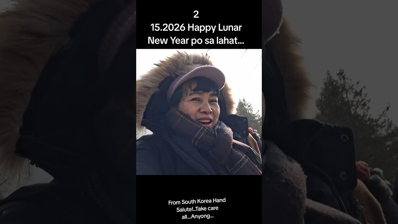 Hi from South Korea winter 2026 