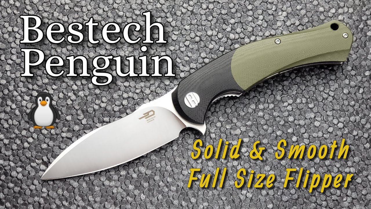 Bestech Penguin: надежный флиппер для работы или EDC