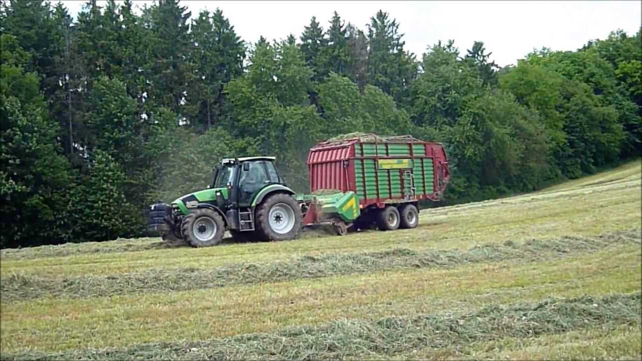 1 Schnitt 2013 Laden mit Deutz TTV 1160 und Claas Arion 520