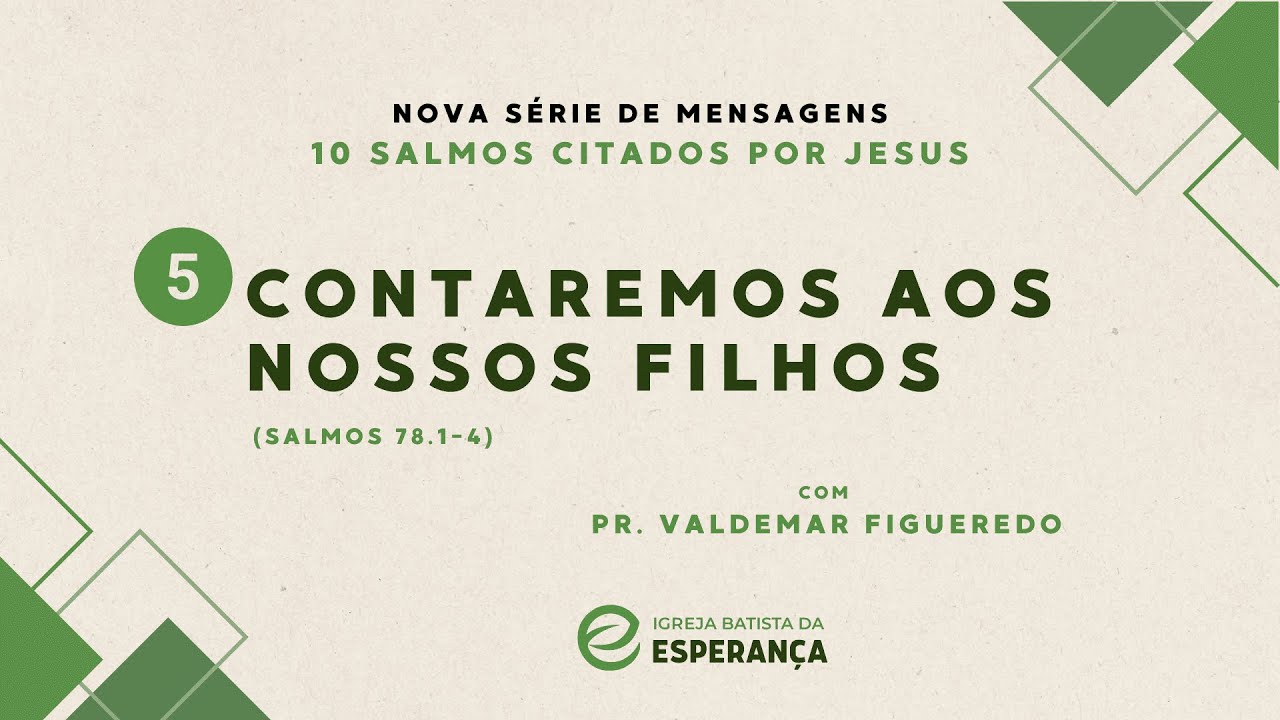 5 - Nova série com Pr. Valdemar Figueredo - Culto 29/11/25