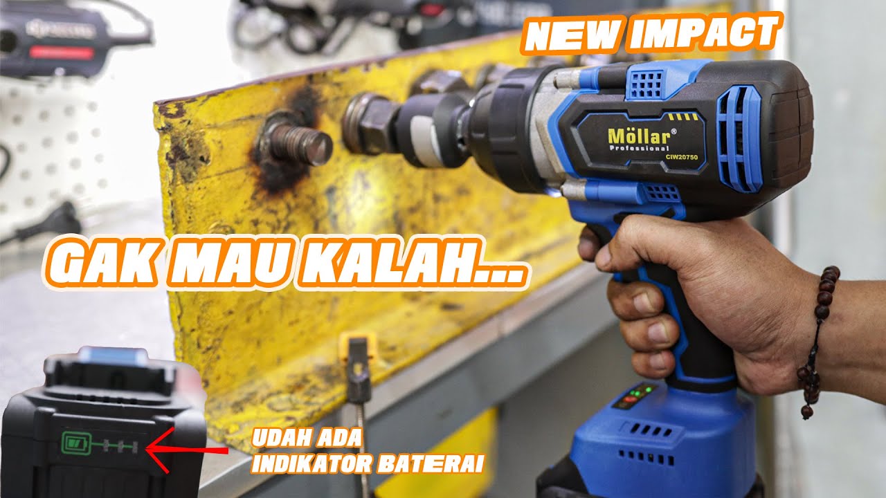 НОВЫЙ УДАРНЫЙ ГАЕЧНЫЙ КЛЮЧ MOLLAR 20750 | SADIS BANGET NI IMPACT