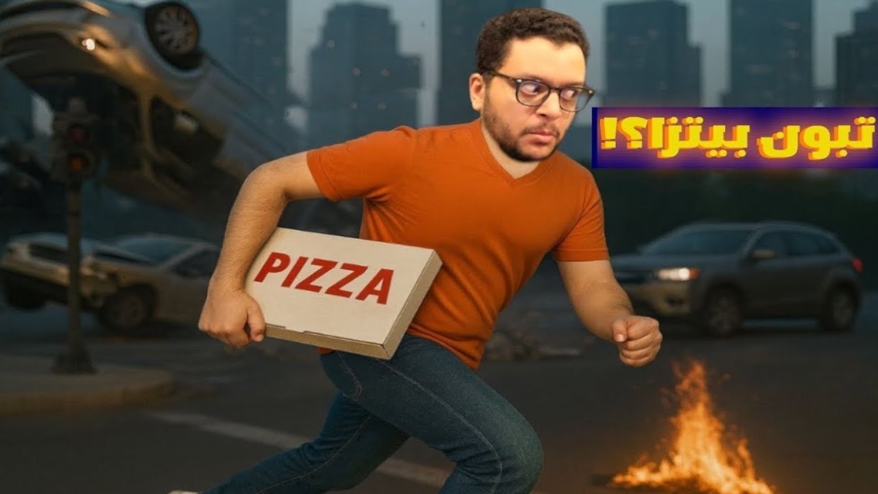 مدينة ماتعرف البريك | Run Pizza Run