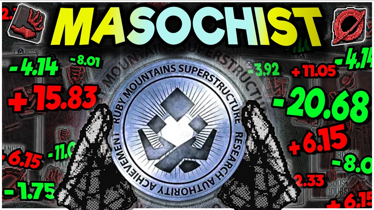 How I Achieved ALL *Platinum* Medals with MASOCHIST on in White Knuckles Challenge Maps