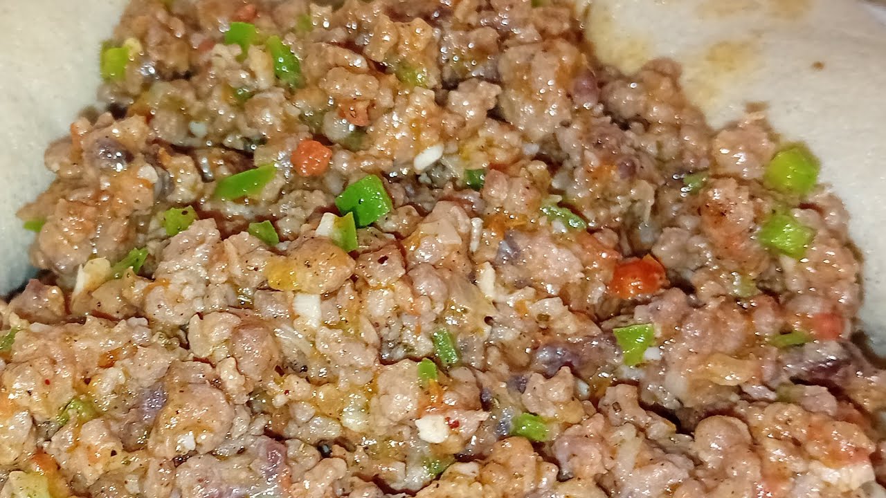 በተፈጨ ስጋ ፈጣን የጥብስ አሰራር#Ethiopian food @mulutube2116
