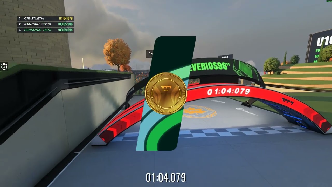 Trackmania Fall 2025 campaign (21-25, gold medals)
