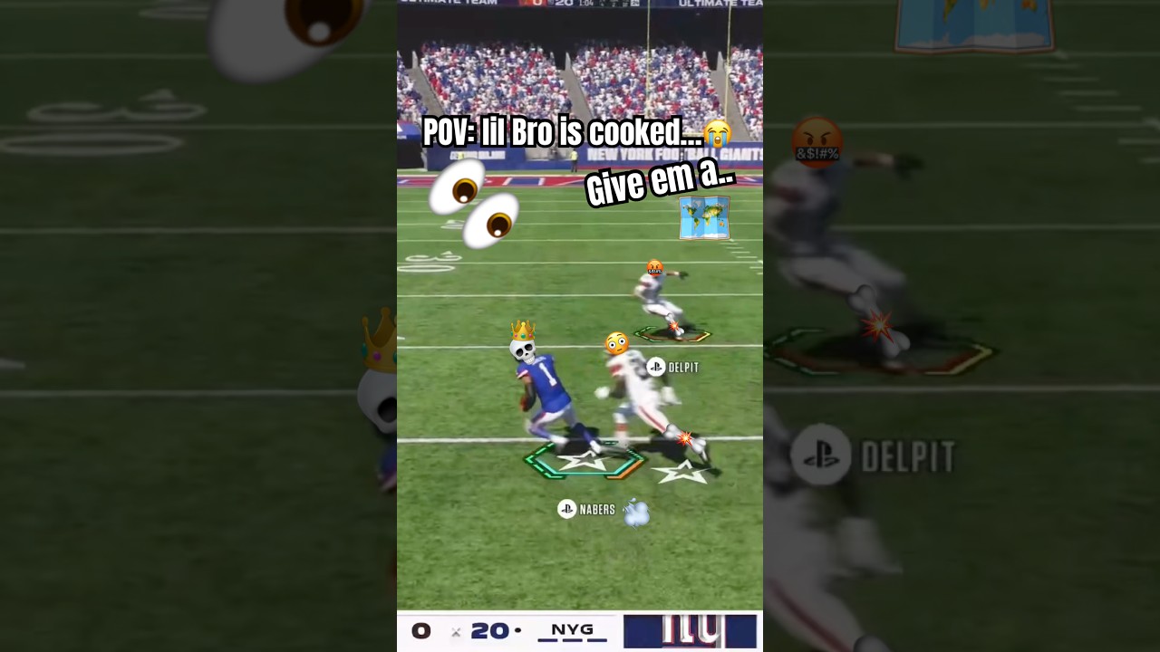 О боже мой..😭 #вирусный #шорты #madden26 #ломающиелодыжки #смешно