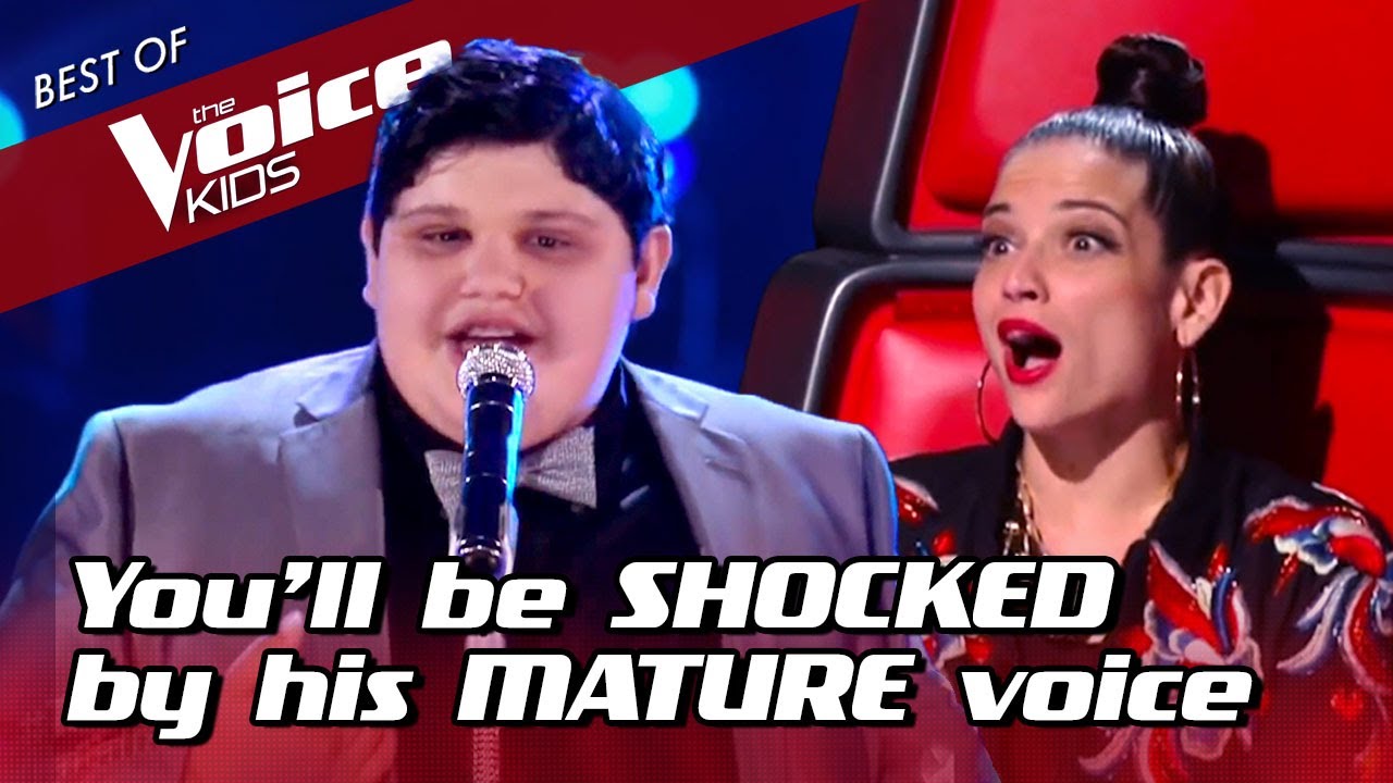 This 14-Year-Old's MATURE voice in The Voice Kids will SHOCK you!