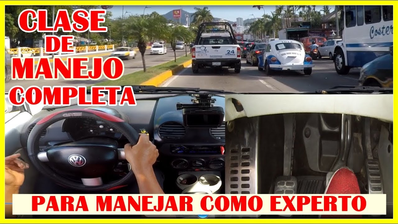 CURSO COMPLETO DE MANEJO POR TODA LA CIUDAD
