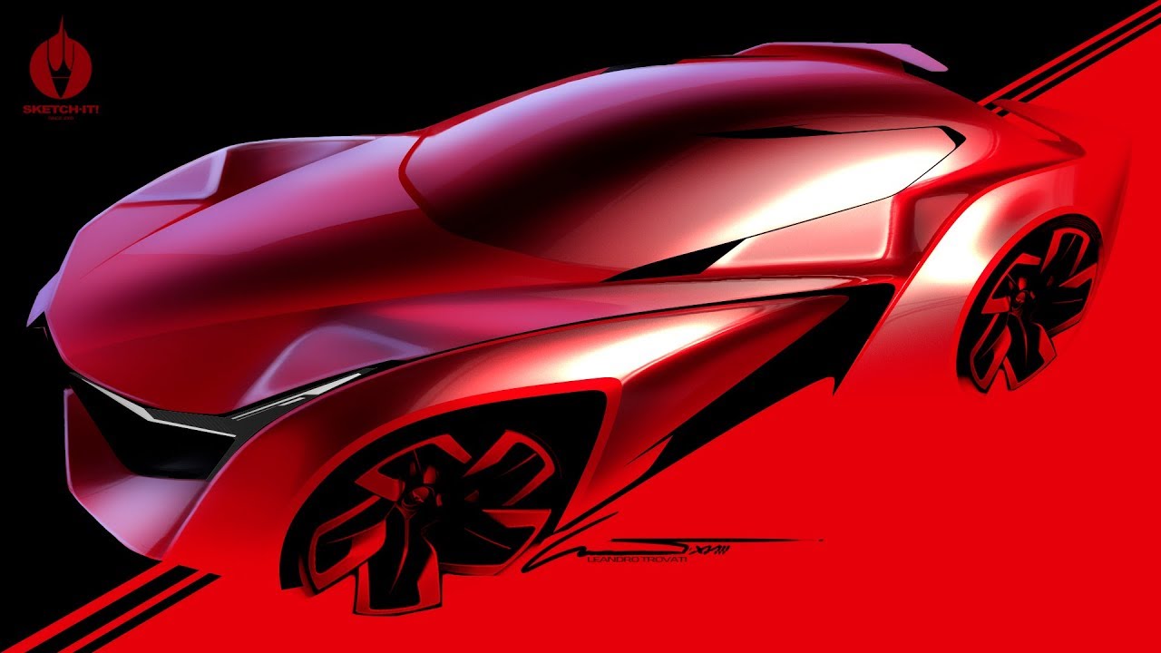 SKETCH-IT! #35 • Automotive rendering