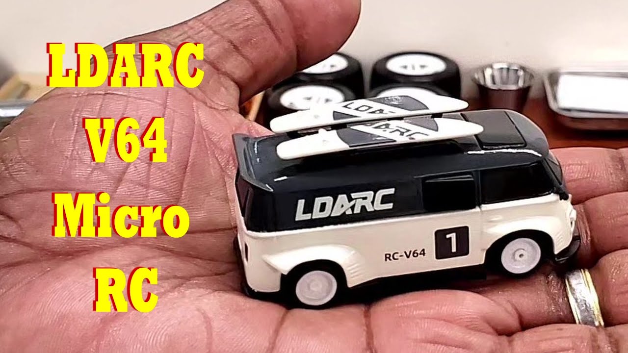 Best Indoor Fun With A Micro RC Car, LDARC V64