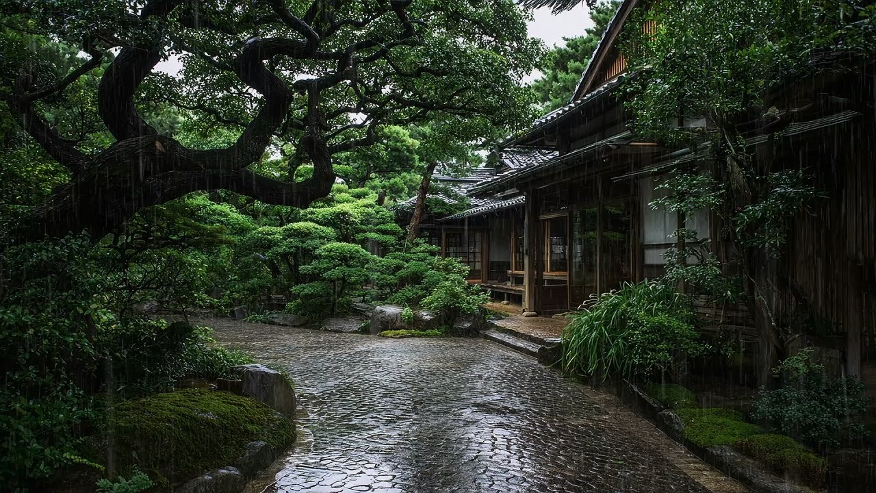 All Night Rain Sounds for Peaceful Sleep and a Calm Mind