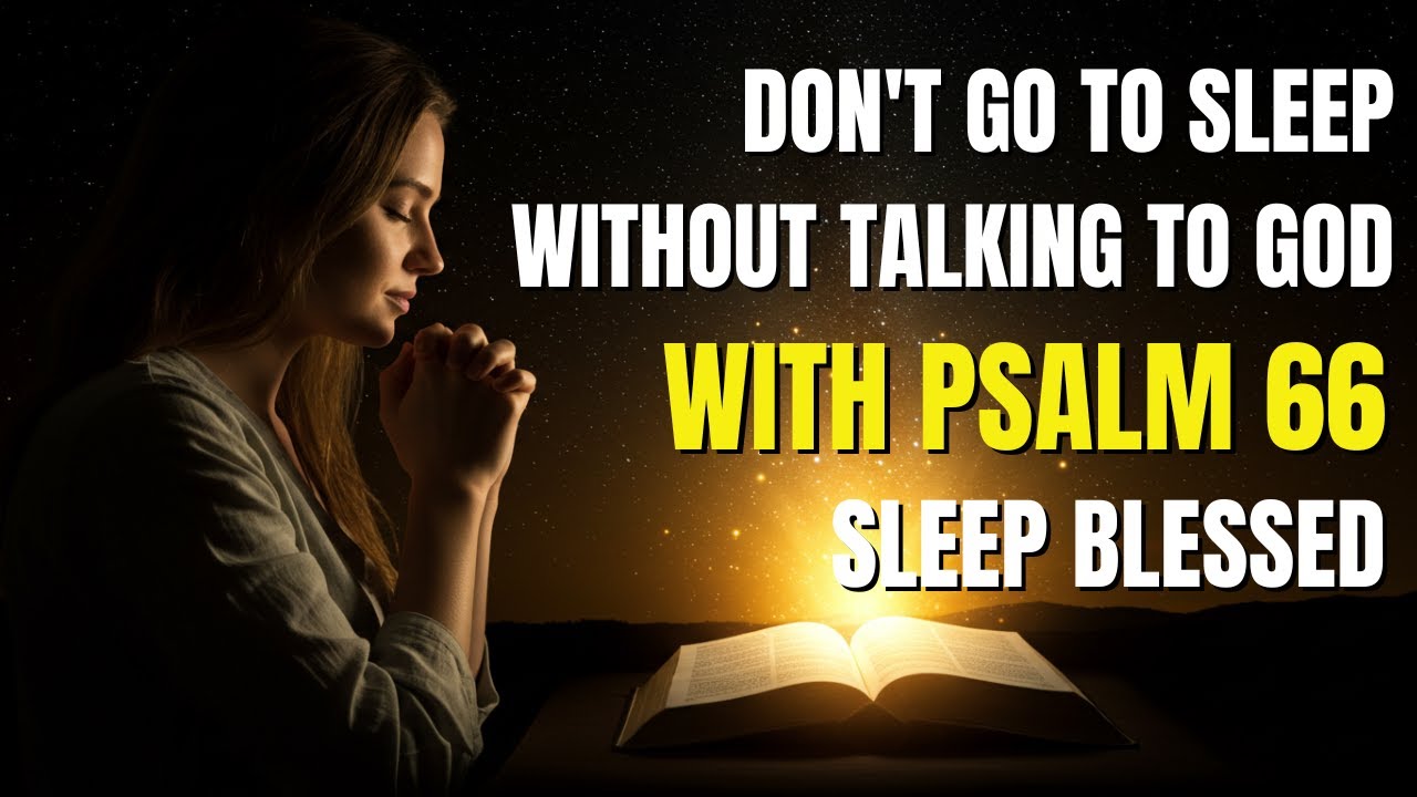 Night Prayer with Psalm 66 – Be Free from All Evil and Sleep in Peace!