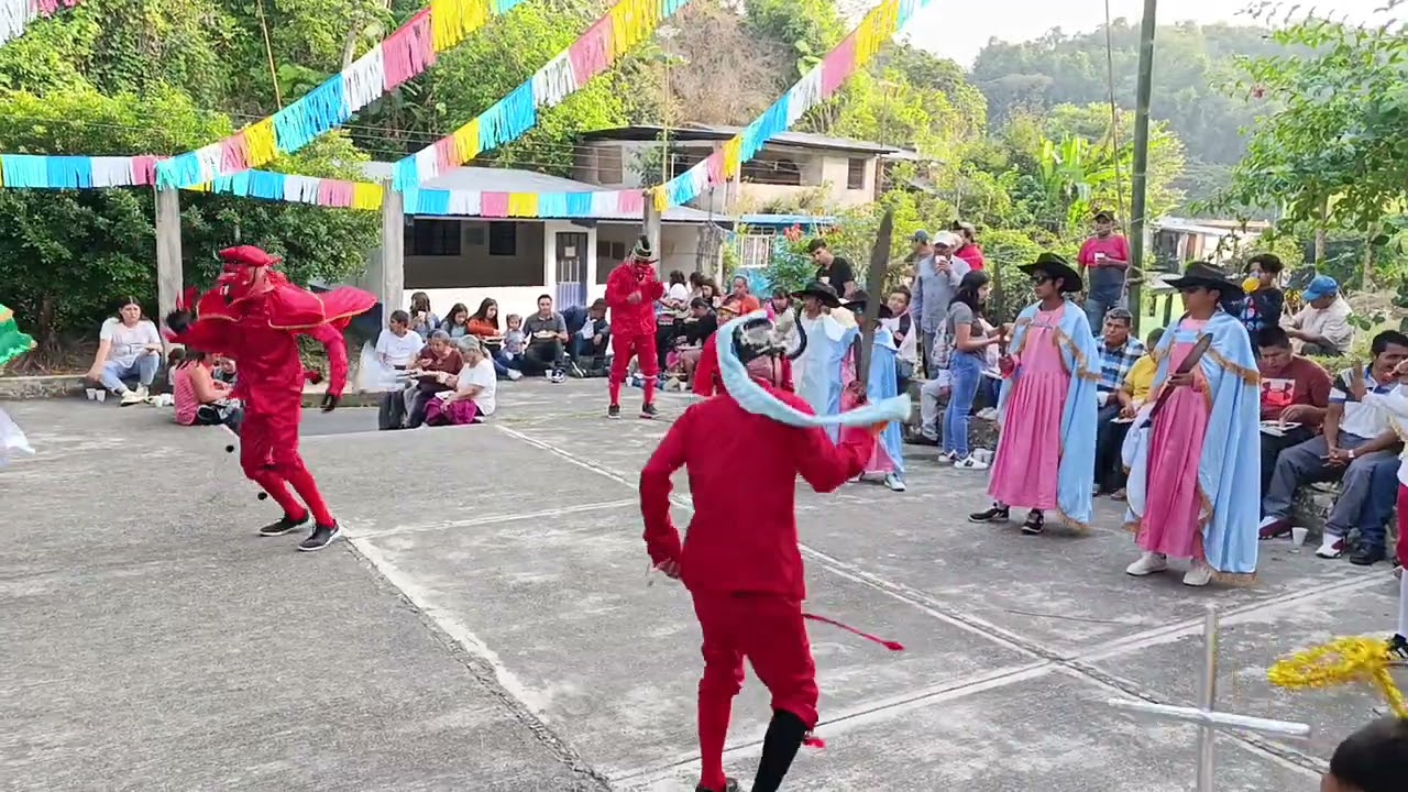Bailete del angel Zanzontla Hueytamalco 01/01/25