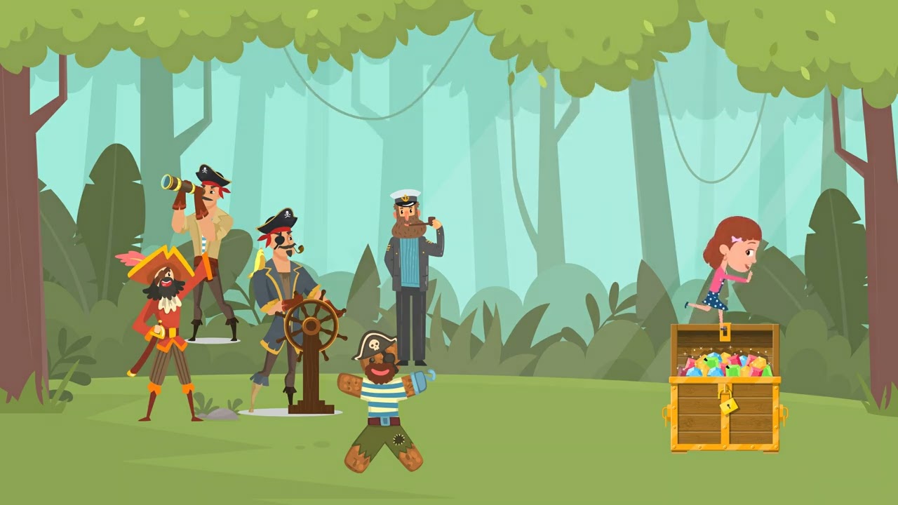 🏴‍☠️ Pirate Adventures: Treasure Hunt on Pirate's Cove! 🌴💎 | Epic Kids' Journey 🚢