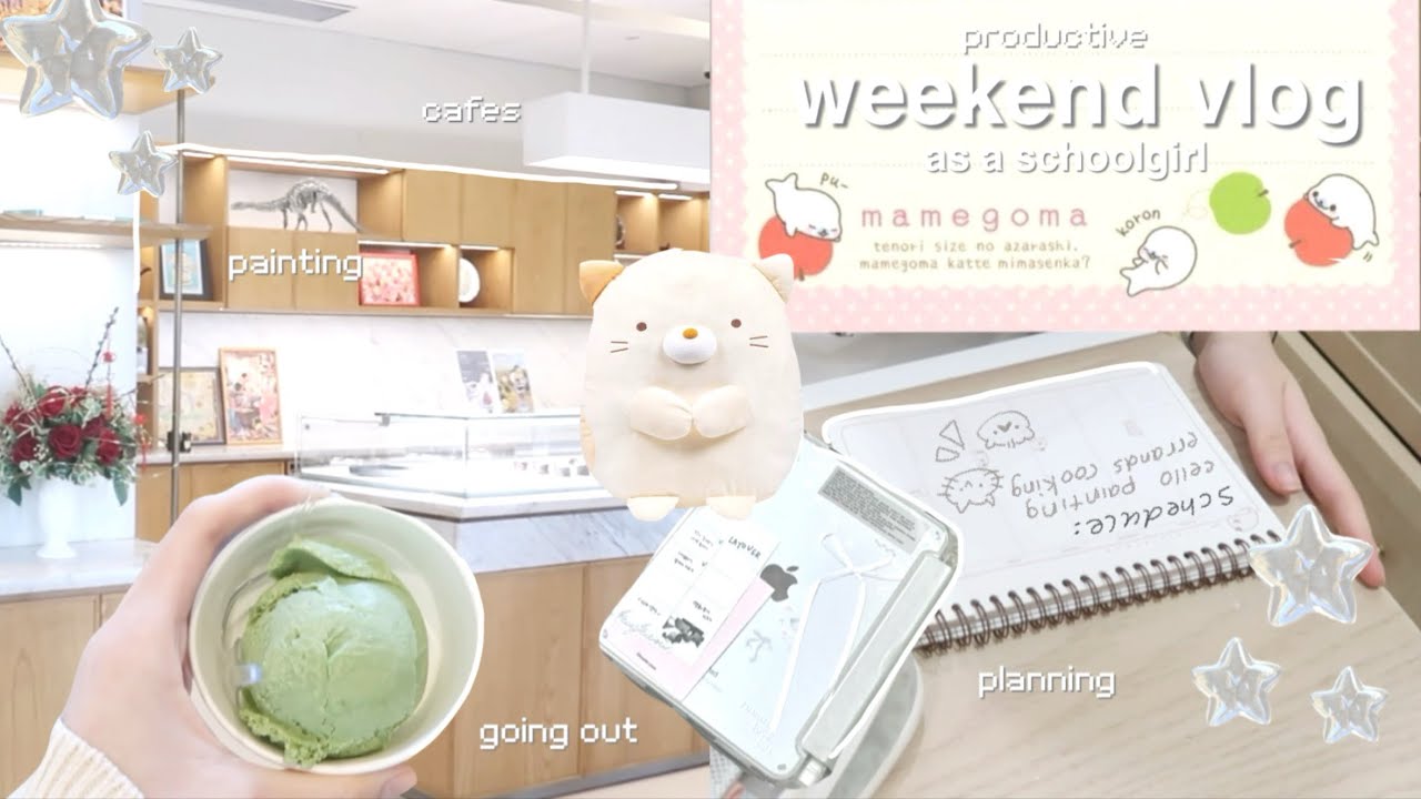 slice of life diaries: life as a schoolgirl, cafes, cooking, organising