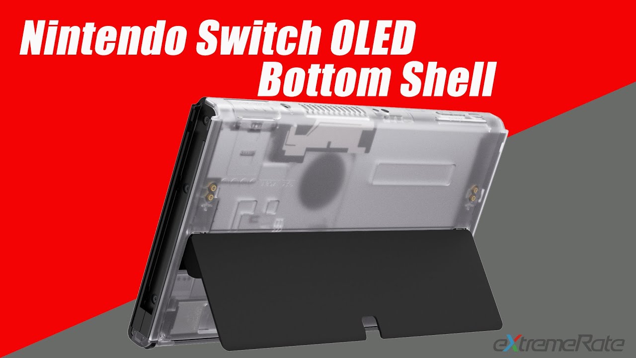 Nintendo SWITCH OLED Bottom Shell Installation Guide - eXtremeRate