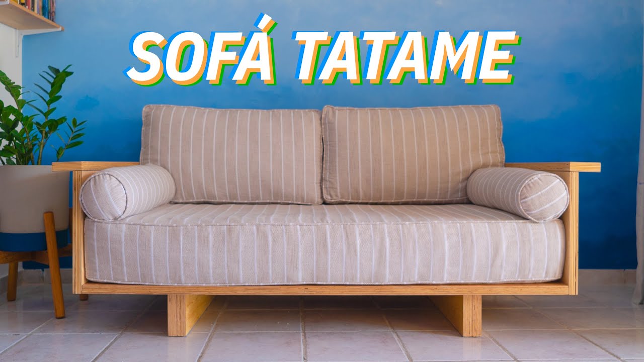 DIY - SOFÁ TATAME (Aprenda a fazer do ZERO!)
