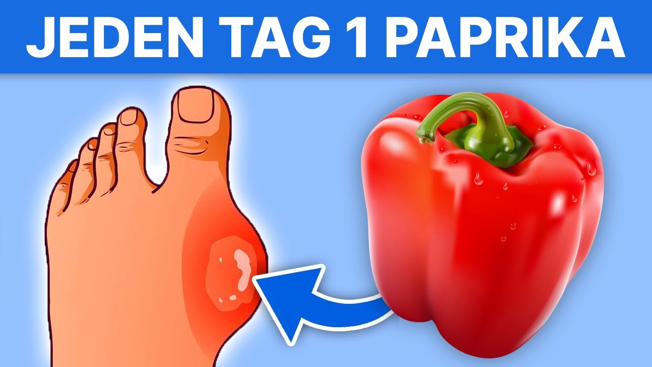 Sie aß jeden Tag 1 Rote Paprika, dann passierte das Unfassbare!