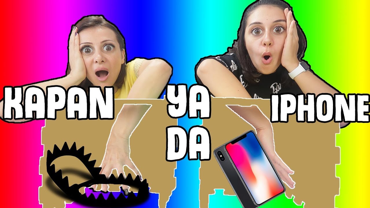 KUTUNUN İÇİNDE NE VAR CHALLENGE! iPHONE X YA DA KÖPEK MAMASI KAZAN! Whats In The Box Challenge!
