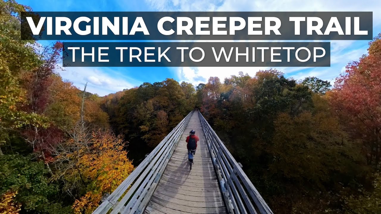 Damascus to Whitetop | Biking the LEGENDARY Virginia Creeper Trail (Part 2)