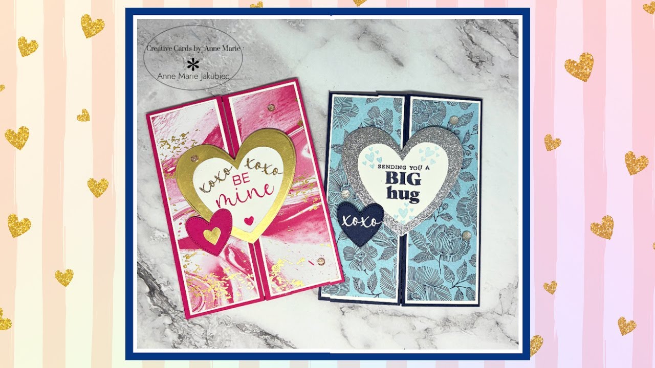 Recreating A Valentine Card In New Colours. 