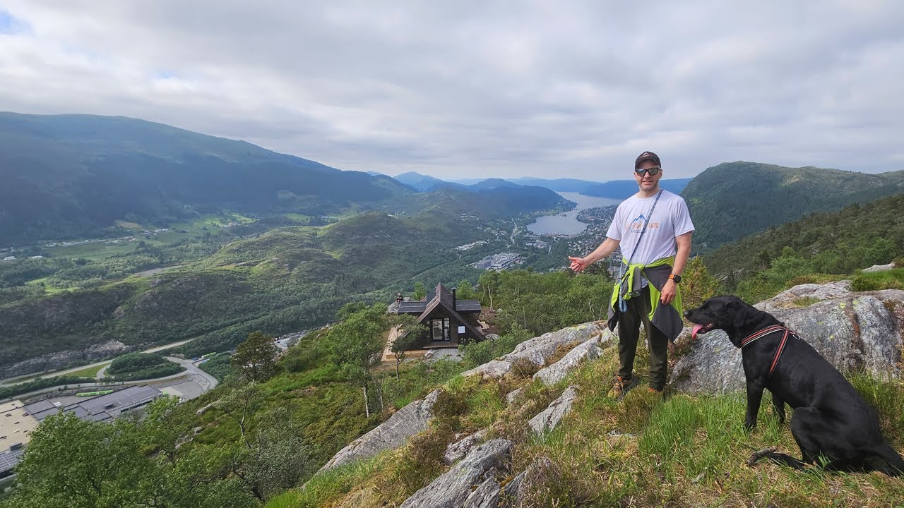 Vandretur til Dagsturhytta i Arna - Ådnabu (350moh) #Ådnabu #Dagsturhytta #arna