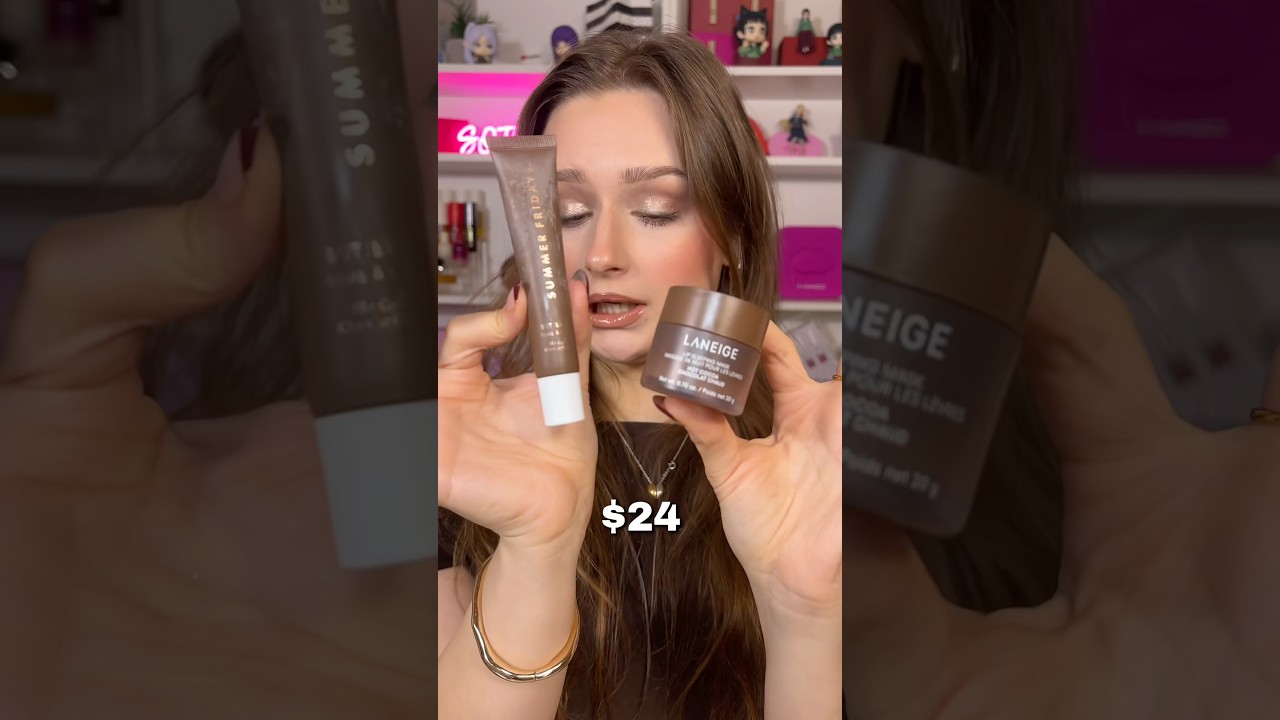 SUMMER FRIDAYS VS LANEIGE HOT COCOA LIPPIE