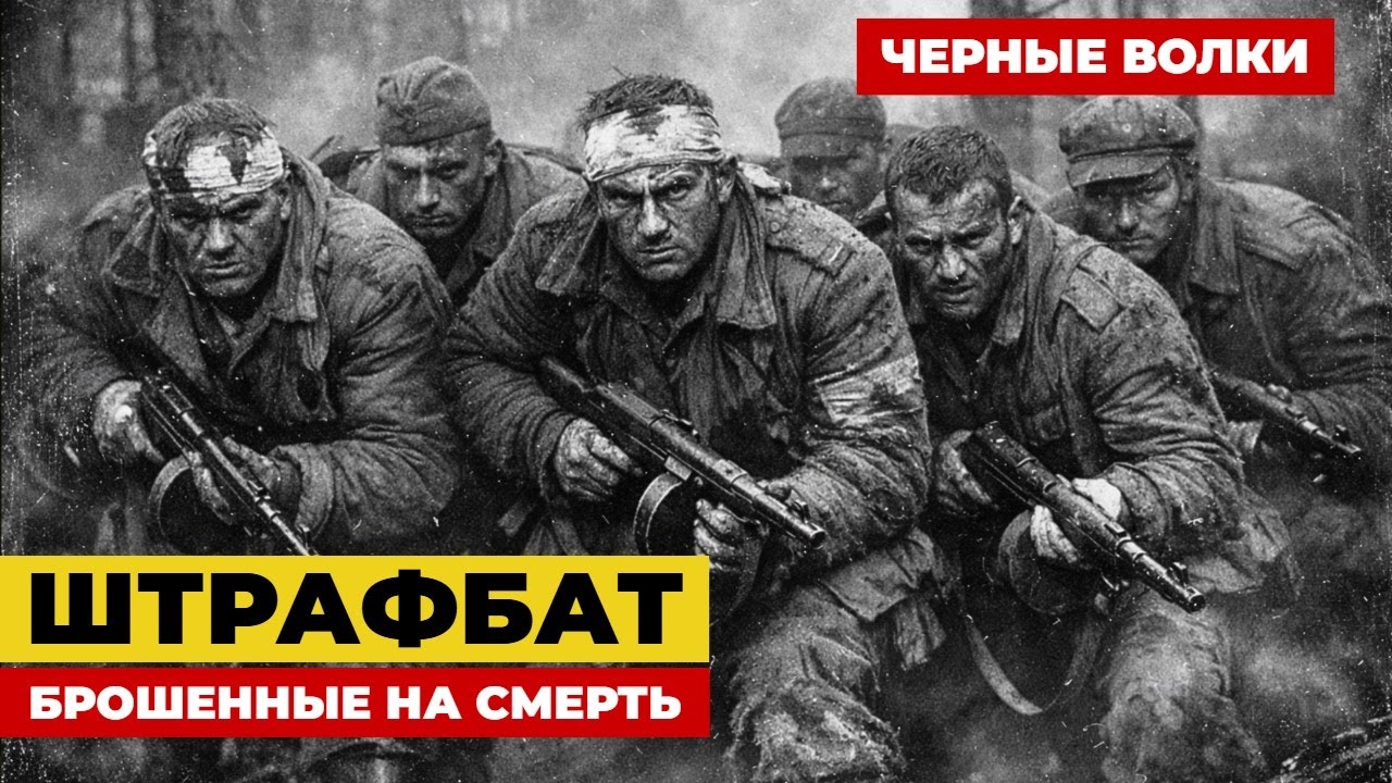 ШТРАФБАТОВЦЫ брошенные на СМЕРТЬ: ВОЛЧЬЯ армия в тылу ВЕРМАХТА они выживали по СВОИМ законам