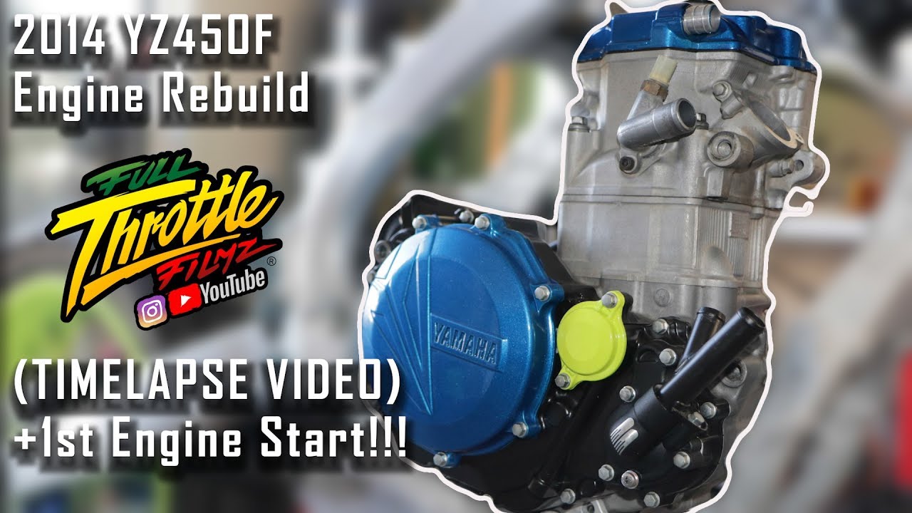 (Timelapse) Beautiful 4-Stroke Engine Rebuild + 1st Start!