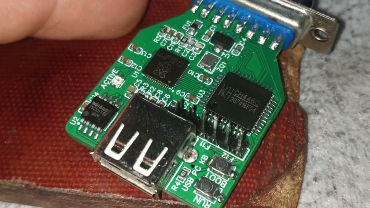 USB контроллер клавиатуры для ZX Spectrum.
