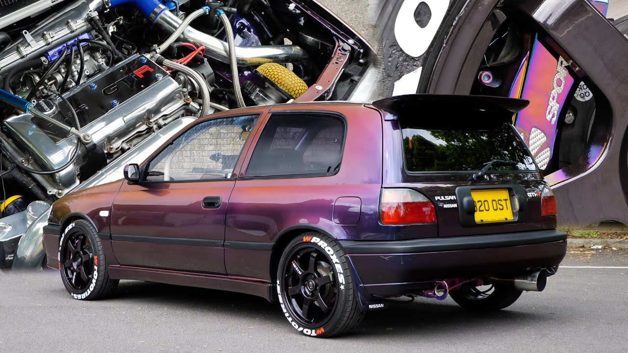 Этот *ПОЛНОСТЬЮ СБОРНЫЙ* Nissan Pulsar GTI-R мощностью 340 л.с. просто НЕВЕРОЯТЕН!