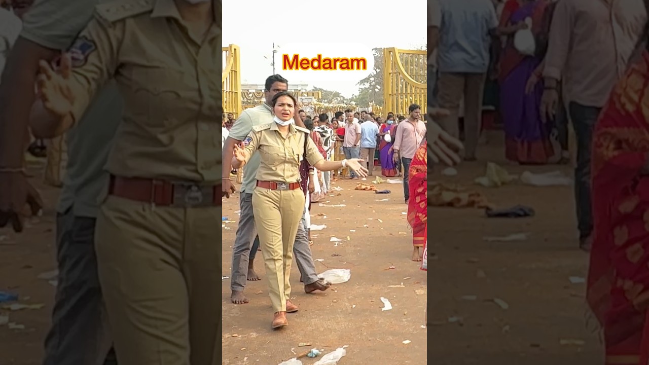 చిలకాలాది గట్టు చిన్ని మేడారం లో.. | IPS Viral Video | #shorts #viral #medaram #god #youtubeshorts