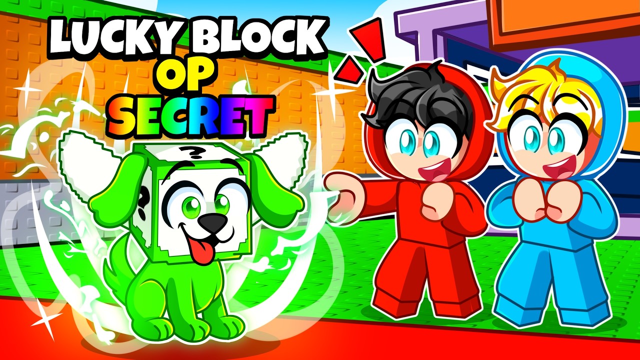 I BECAME A LUCKY BLOCK DOG ON ROBLOX! *PRANK*