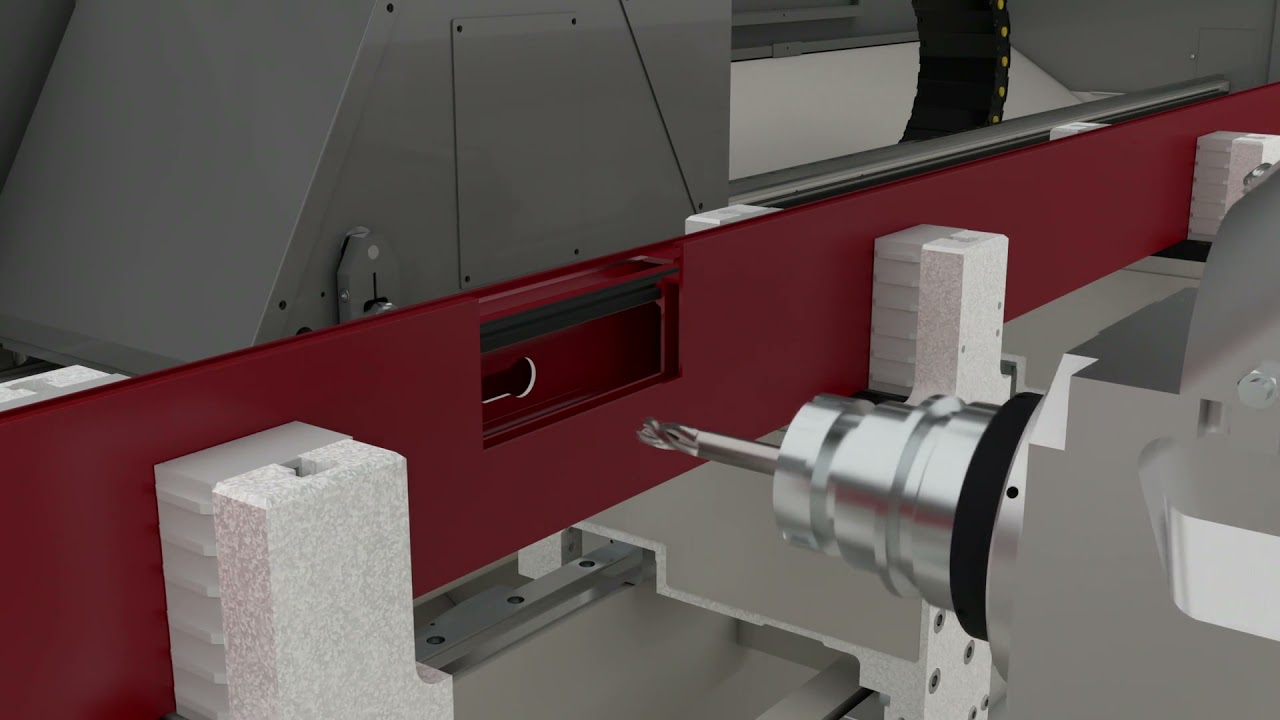 MECAL MC 312 TAURUS   Centro di lavoro a 5 assi CNC – 5 axis CNC machining centre