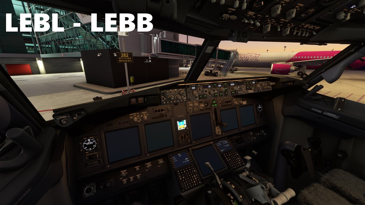 BOEING 739ER (4K) | LEBL - LEBB