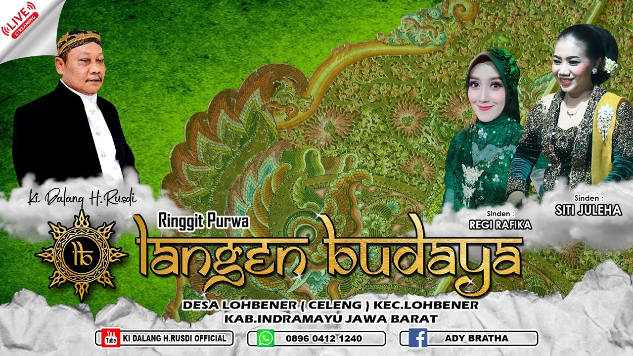 🎦LIVE WAYANG RINGGIT PURWA LANGEN BUDAYA