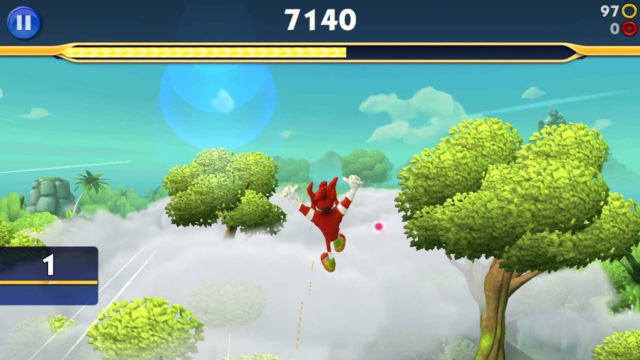 Sonic Dash 2: Sonic Boom (Android) - Sonic + Knuckles + Amy Gameplay