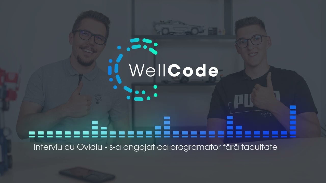 Ovidiu - s-a angajat ca programator după liceu (fără facultate)