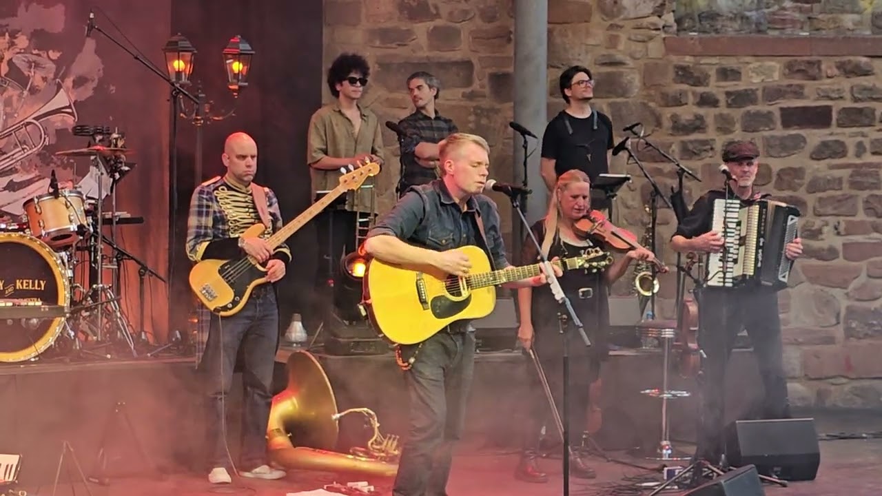 Jimmy Kelly im Juni in Bad Vilbel