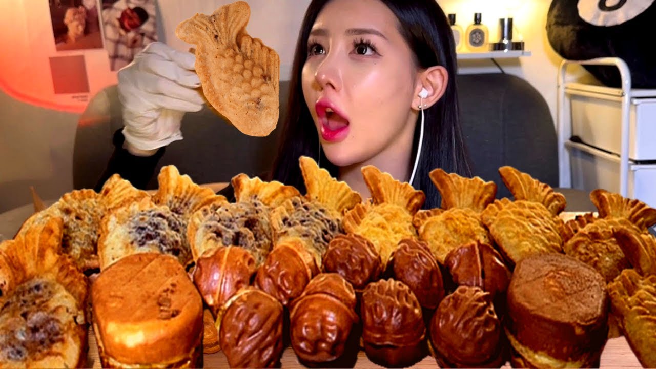 [SUB] ❄️Теплый корейский десерт для таяния сильной холода! | MUKBANG | ASMR | EATING SOUND
