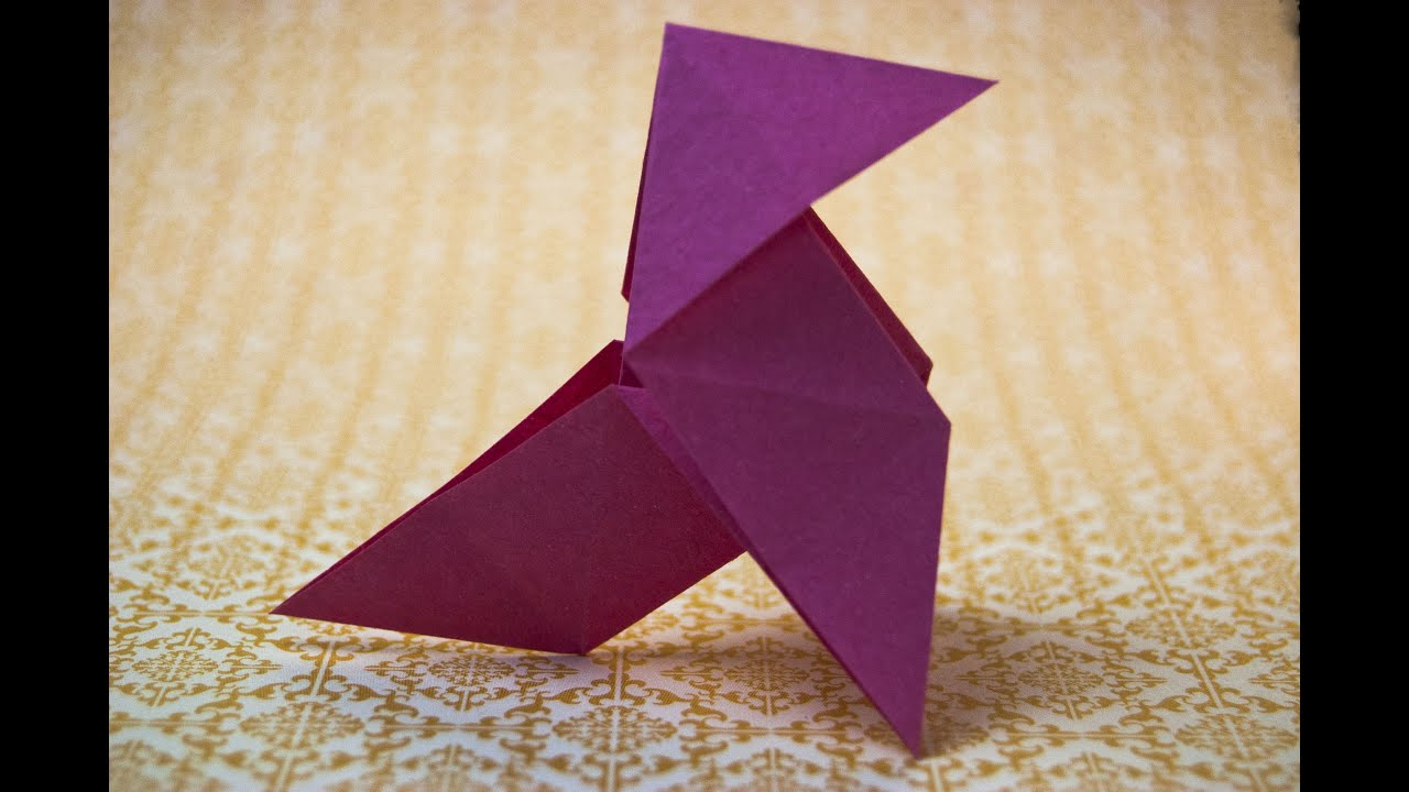 C&oacute;mo hacer una Pajarita de Papel