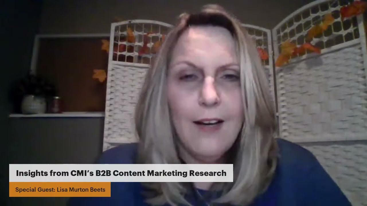 Insights from CMI&rsquo;s Content Marketing B2B Research | Ask the #CMWorld Community