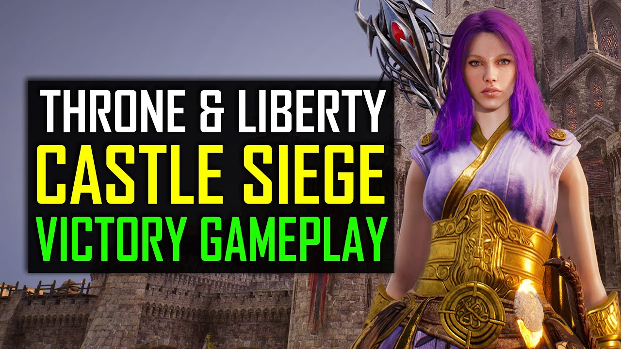 EPIC CASTLE SIEGE Throne and Liberty Victory