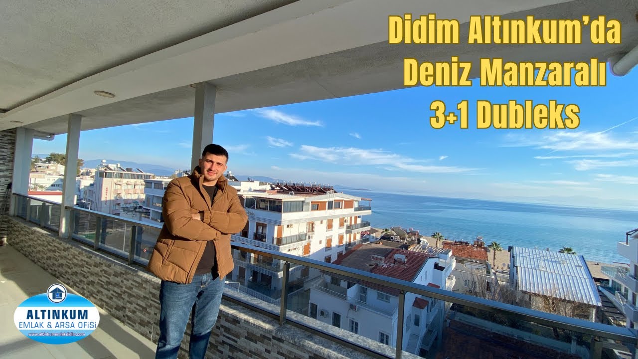 !Satılıdı! Didim Altınkum’da 200 m2 Kullanım Alanına Sahip 3+1 Dubleks | Akıllı Ev Sistemi |