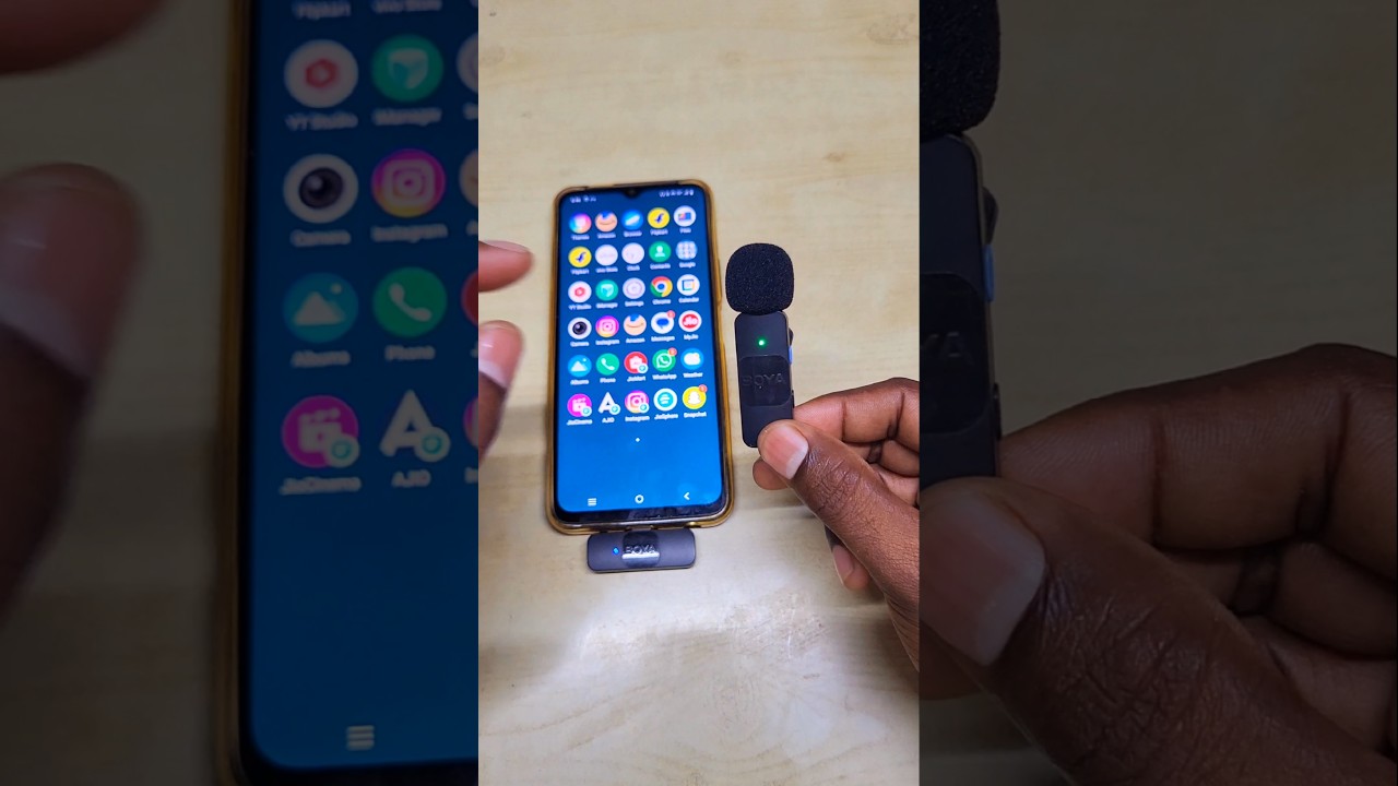 wireless mic kaise connect kare | wireless mic connect karne ka sahi tarika #boyamicrophone
