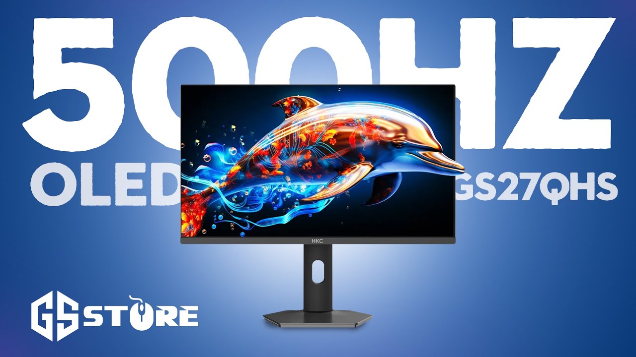 OLED MONITOR HKC GS27QHS 500HZ QD-OLED 0.03ms haqiqiy o'yin qiroli haqida video tahlil